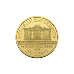 Picture of Gold Austrian Philharmonic 1/4 Ounce- .9999 fine gold