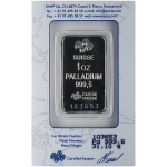 Picture of Palladium 1oz. - .9995 fine palladium