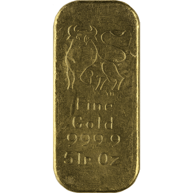 Picture of Gold Bar 5 100%