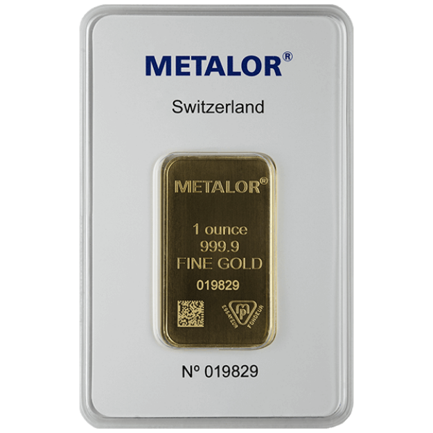 Picture of Gold Bar 1 Ounce- .9999 fine gold