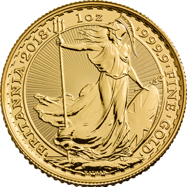 Picture of 2018 1 OZ GREAT BRITAIN GOLD BRITANNIA